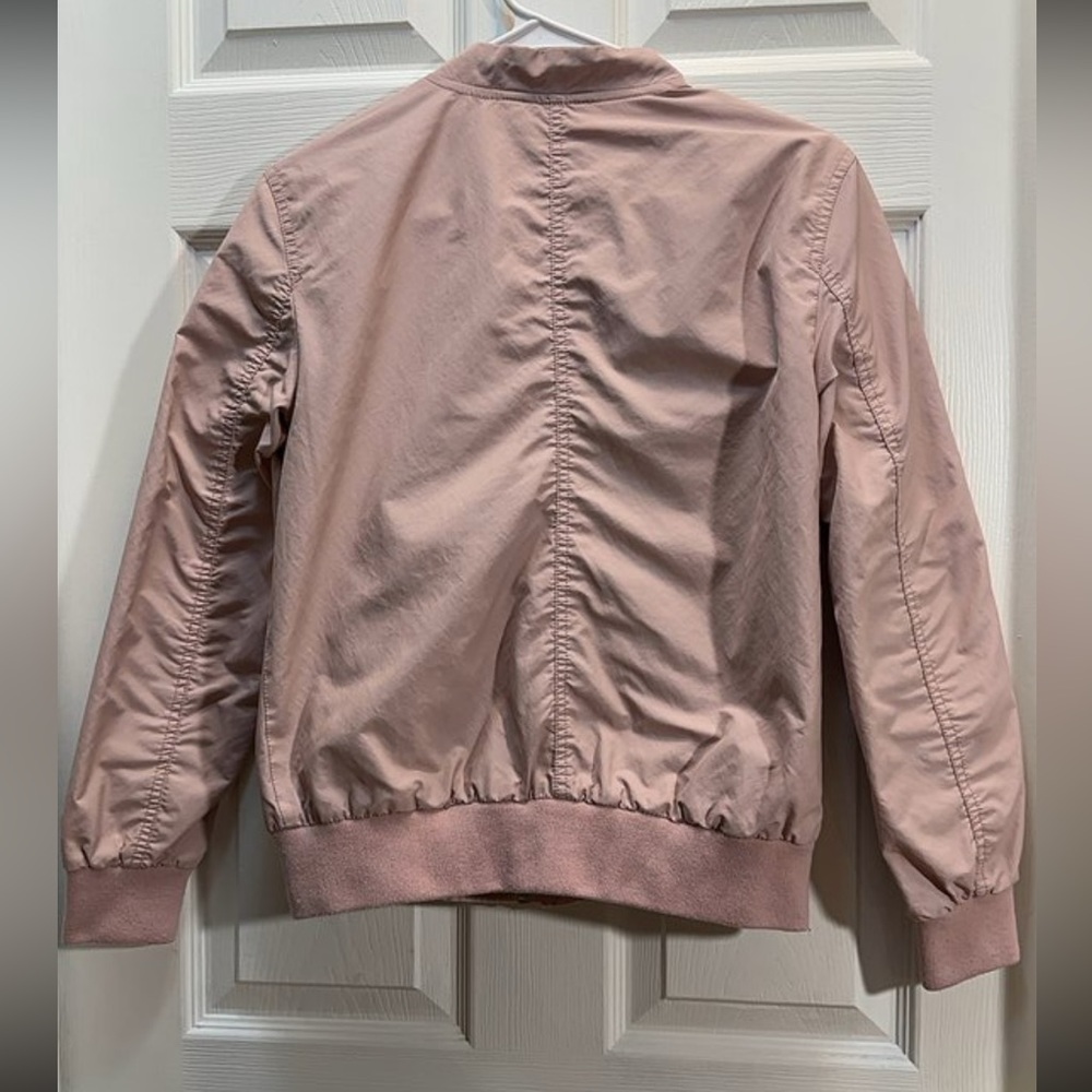 American Eagle Outfitters Blush Pink Bomber Jacket - Picture 3 of 3